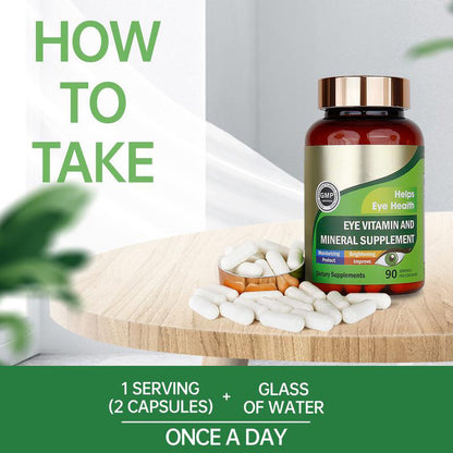 Complexe OptiVue – Vitamines et Minéraux Essentiels pour une Vision Saine et Protégée.👀✨