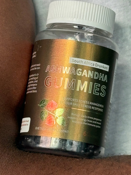 Gommes Véganes Ashwagandha & Maca – Énergie & Équilibre Naturel